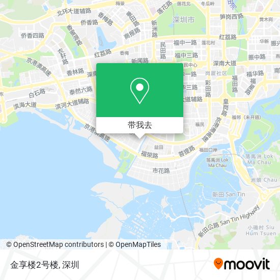 金享楼2号楼地图
