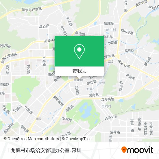 上龙塘村市场治安管理办公室地图