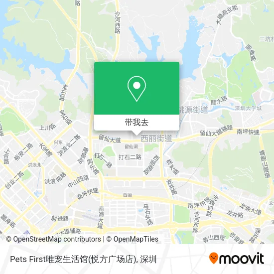 Pets First唯宠生活馆(悦方广场店)地图