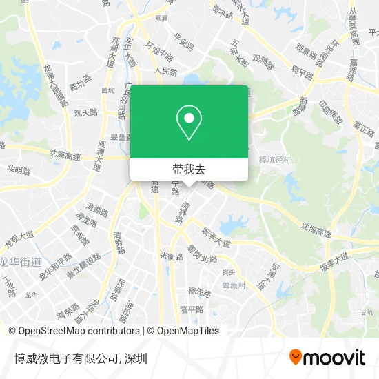 博威微电子有限公司地图