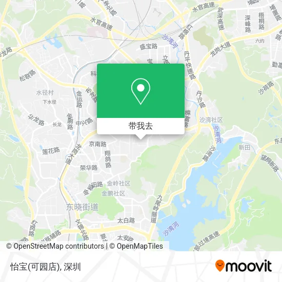 怡宝(可园店)地图