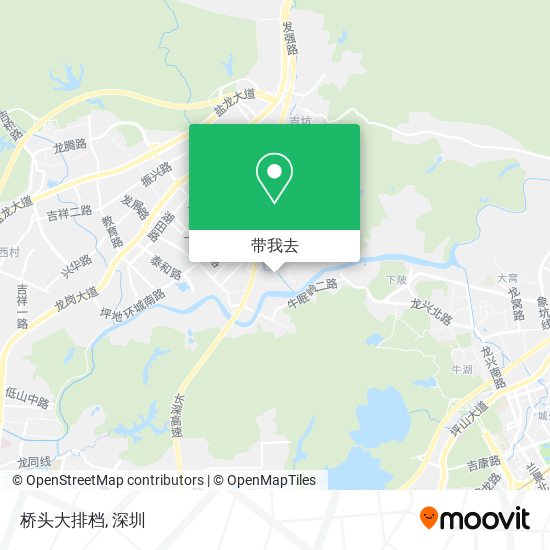 桥头大排档地图