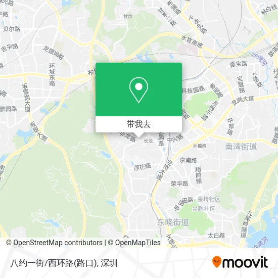 八约一街/西环路(路口)地图