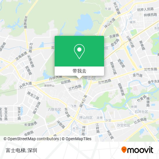 富士电梯地图