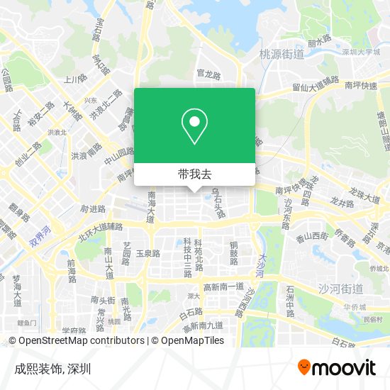 成熙装饰地图