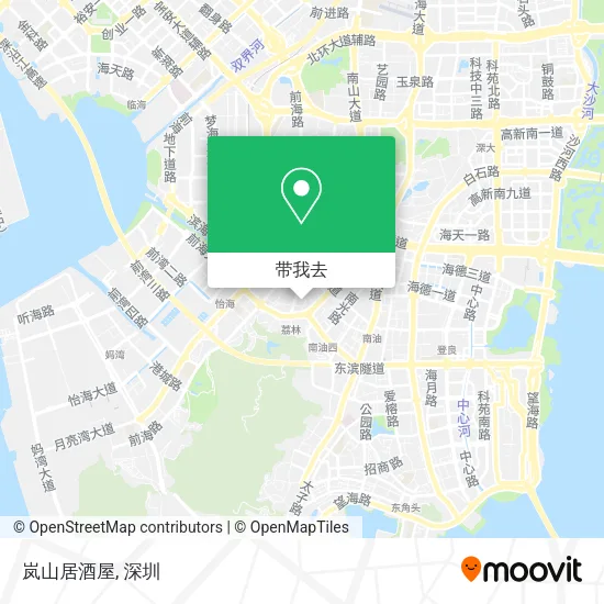岚山居酒屋地图