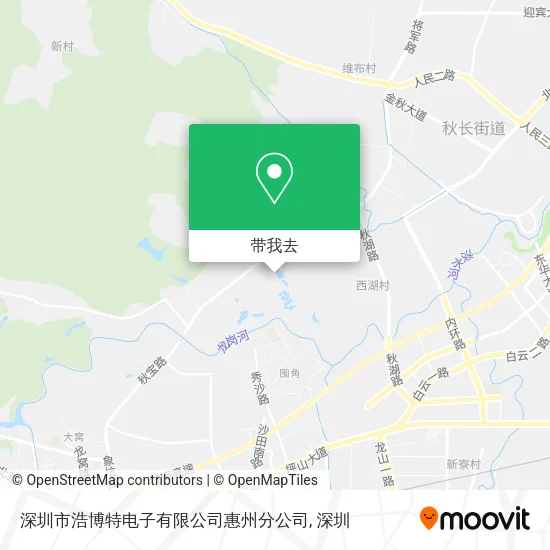 深圳市浩博特电子有限公司惠州分公司地图