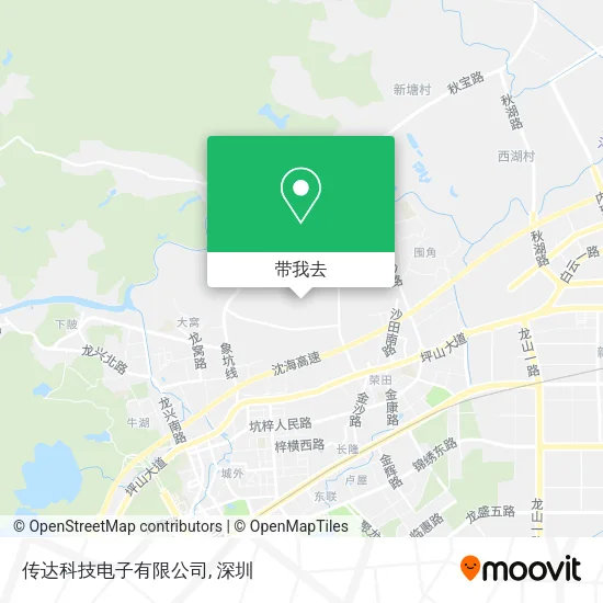 传达科技电子有限公司地图