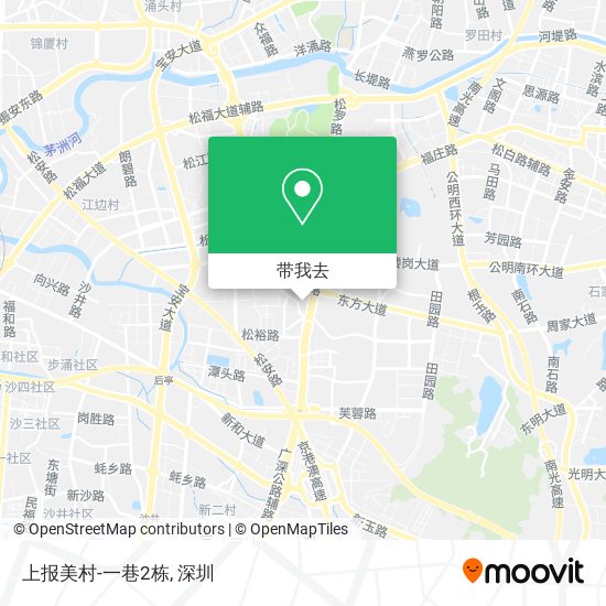 上报美村-一巷2栋地图