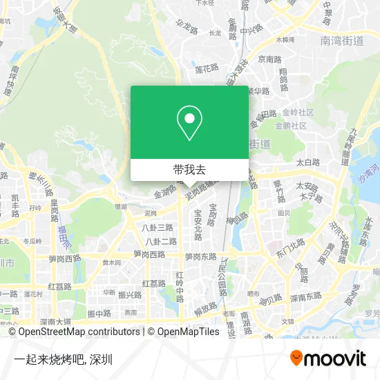 一起来烧烤吧地图