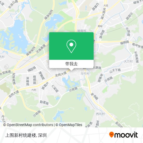 上围新村统建楼地图