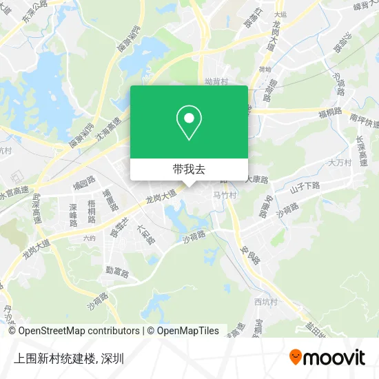 上围新村统建楼地图