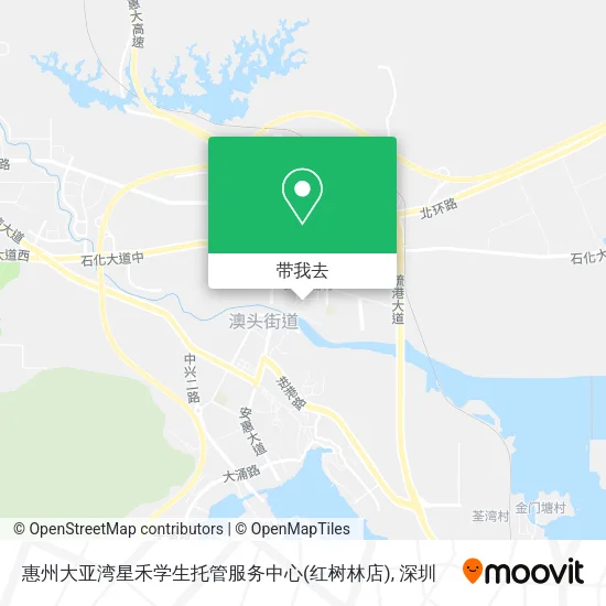 惠州大亚湾星禾学生托管服务中心(红树林店)地图