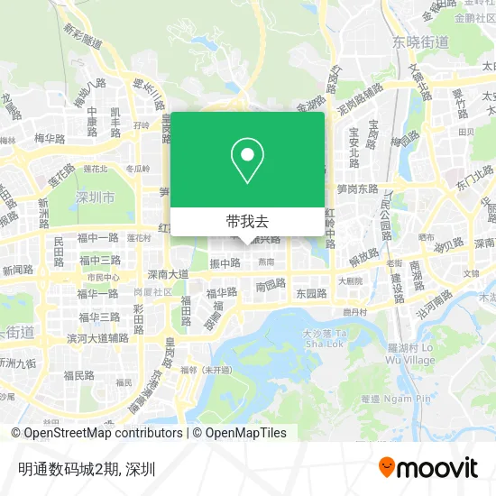 明通数码城2期地图