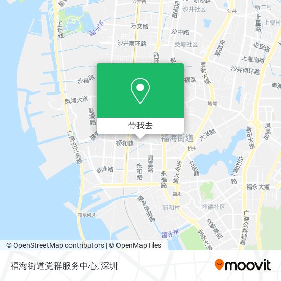 福海街道党群服务中心地图