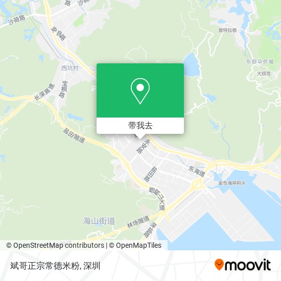 斌哥正宗常德米粉地图