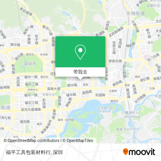 福平工具包装材料行地图