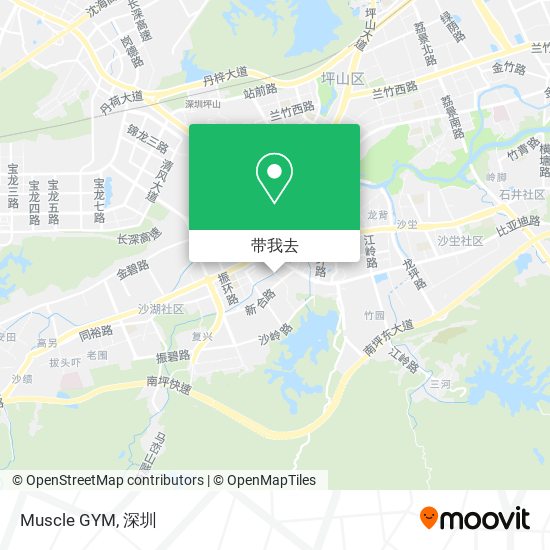 Muscle GYM地图