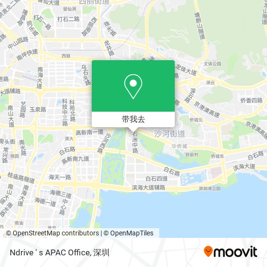 Ndrive ' s APAC Office地图