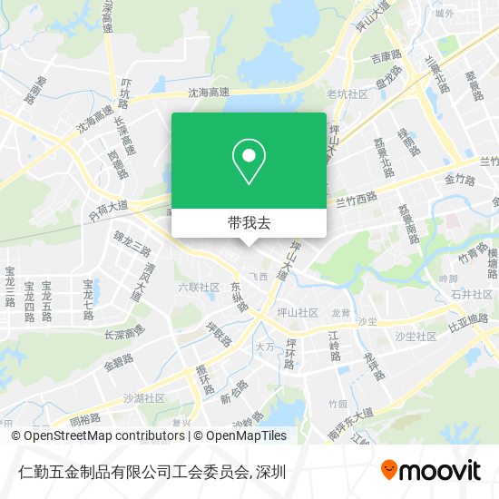 仁勤五金制品有限公司工会委员会地图