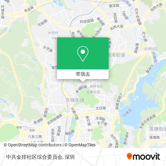 中共金排社区综合委员会地图
