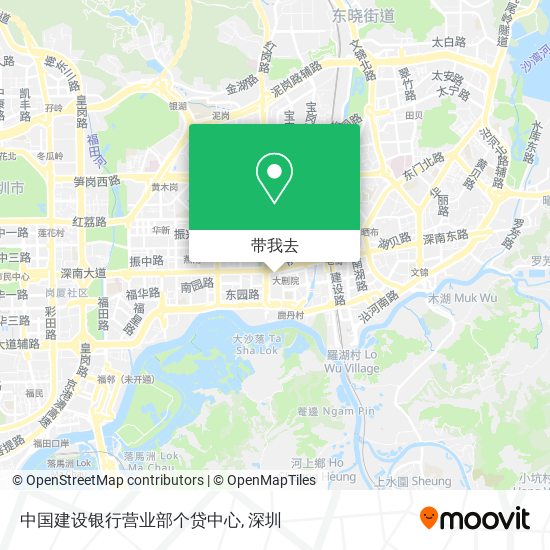 中国建设银行营业部个贷中心地图