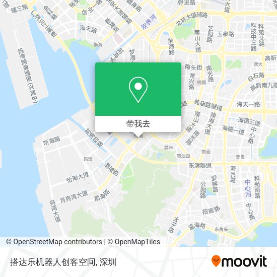 搭达乐机器人创客空间地图