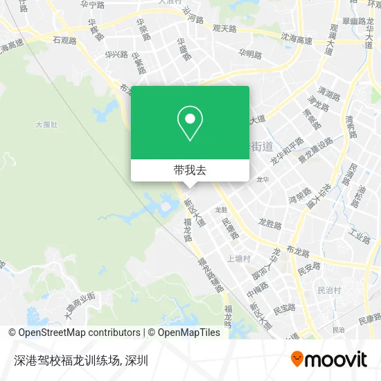 深港驾校福龙训练场地图
