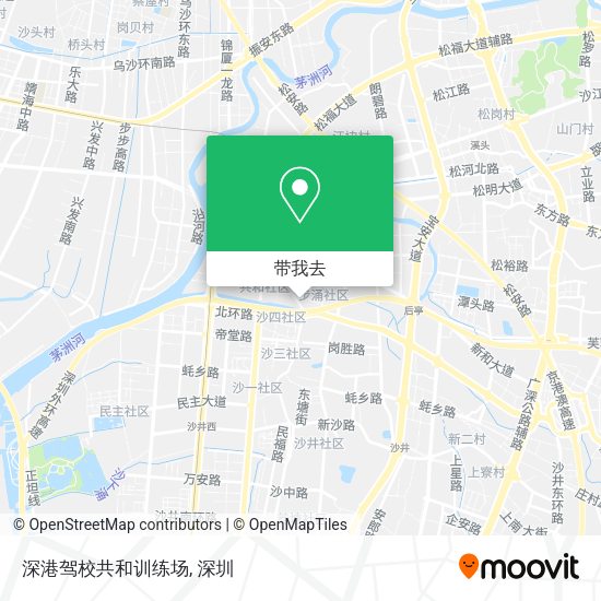 深港驾校共和训练场地图