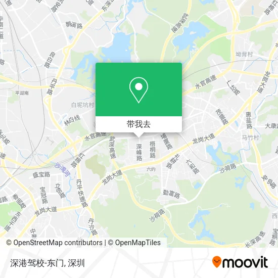 深港驾校-东门地图