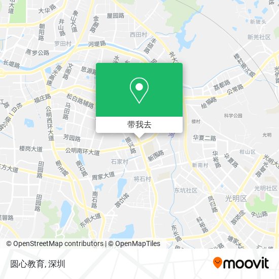 圆心教育地图