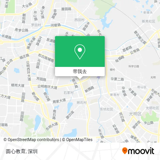 圆心教育地图