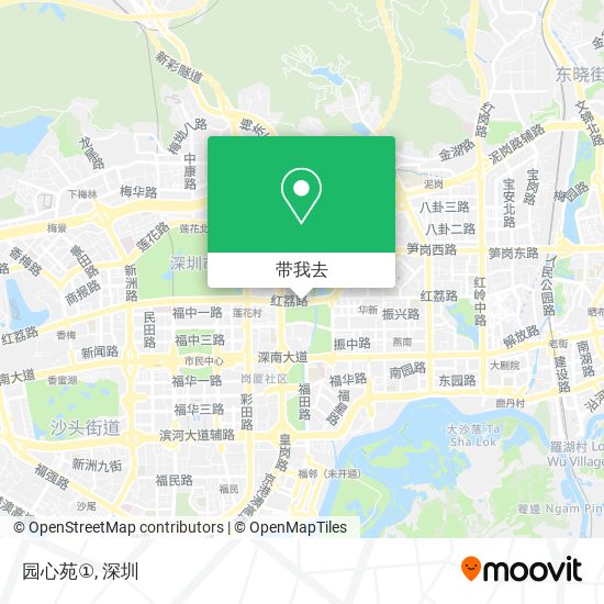 园心苑①地图