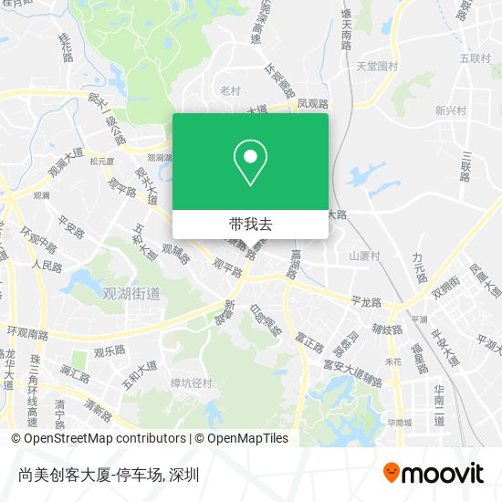 尚美创客大厦-停车场地图