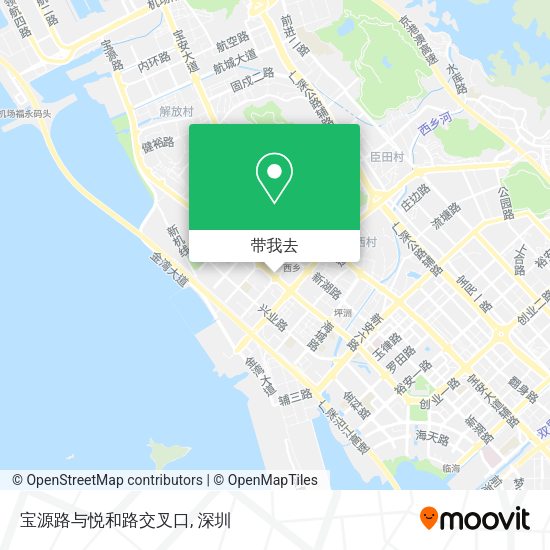 宝源路与悦和路交叉口地图