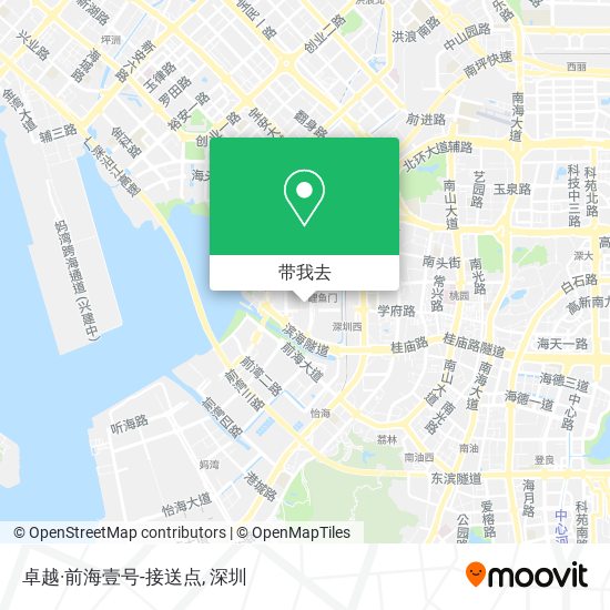卓越·前海壹号-接送点地图