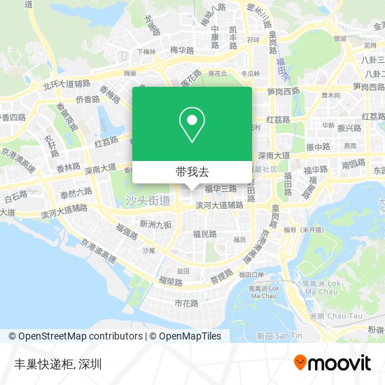 丰巢快递柜地图