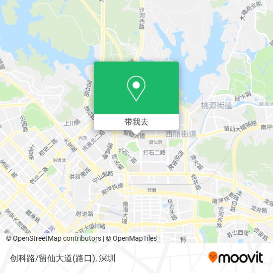 创科路/留仙大道(路口)地图