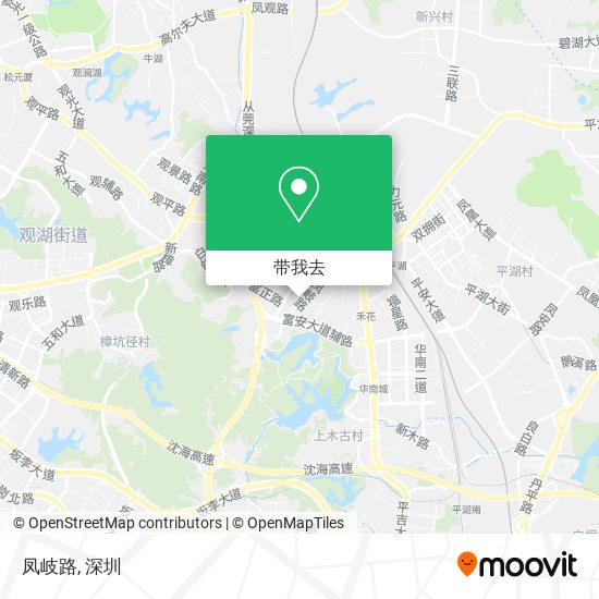 凤岐路地图