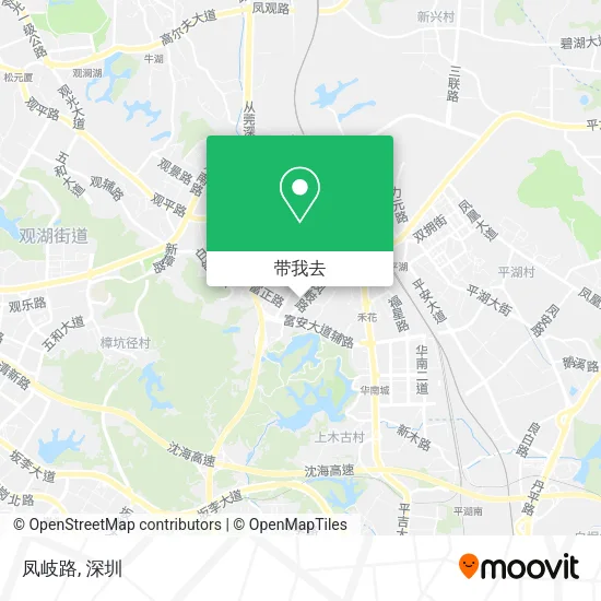 凤岐路地图