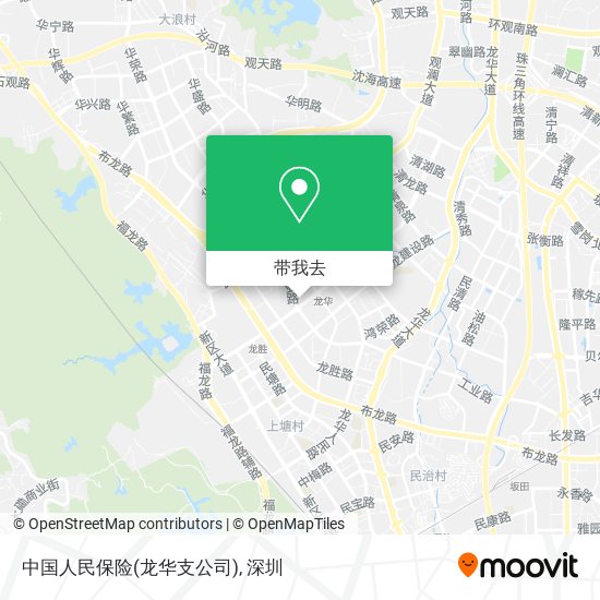 中国人民保险(龙华支公司)地图