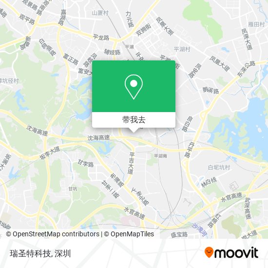瑞圣特科技地图