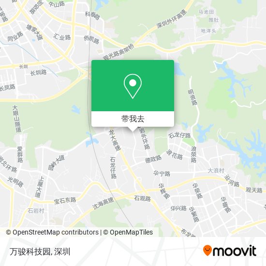 万骏科技园地图