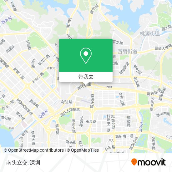 南头立交地图