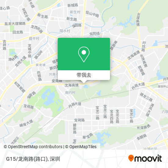 G15/龙南路(路口)地图