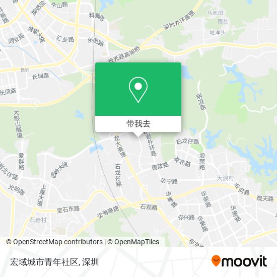 宏域城市青年社区地图
