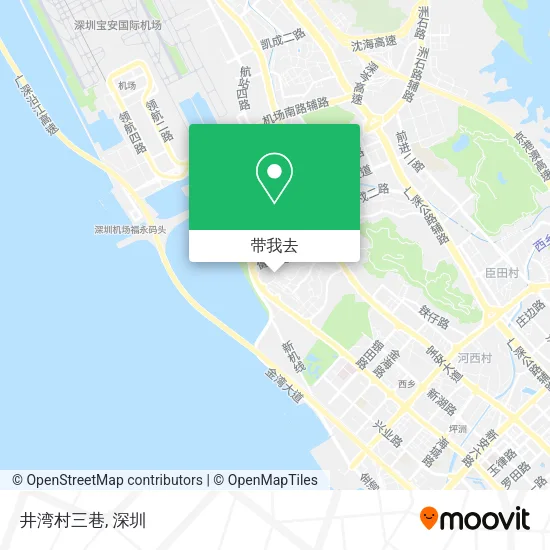 井湾村三巷地图