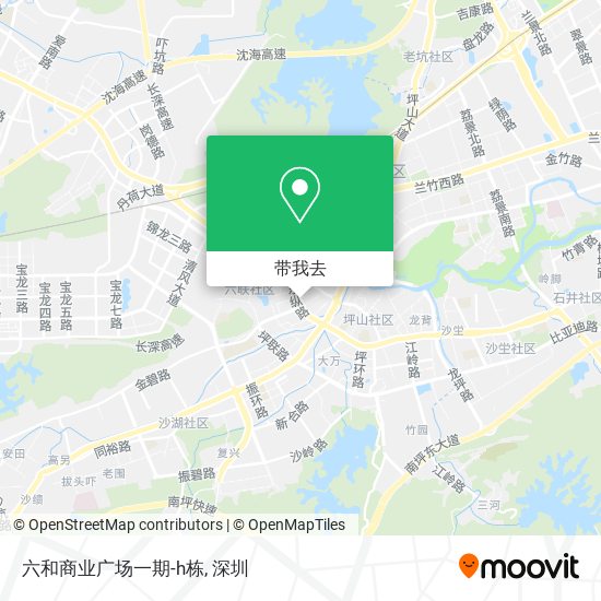六和商业广场一期-h栋地图