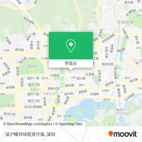 深沪螺丝绿苑煲仔饭地图