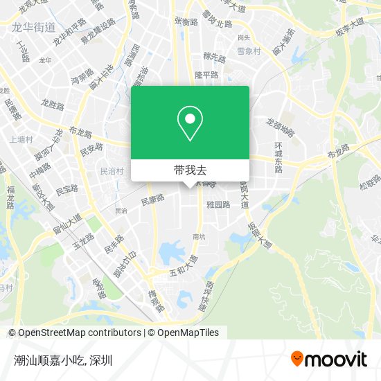 潮汕顺嘉小吃地图
